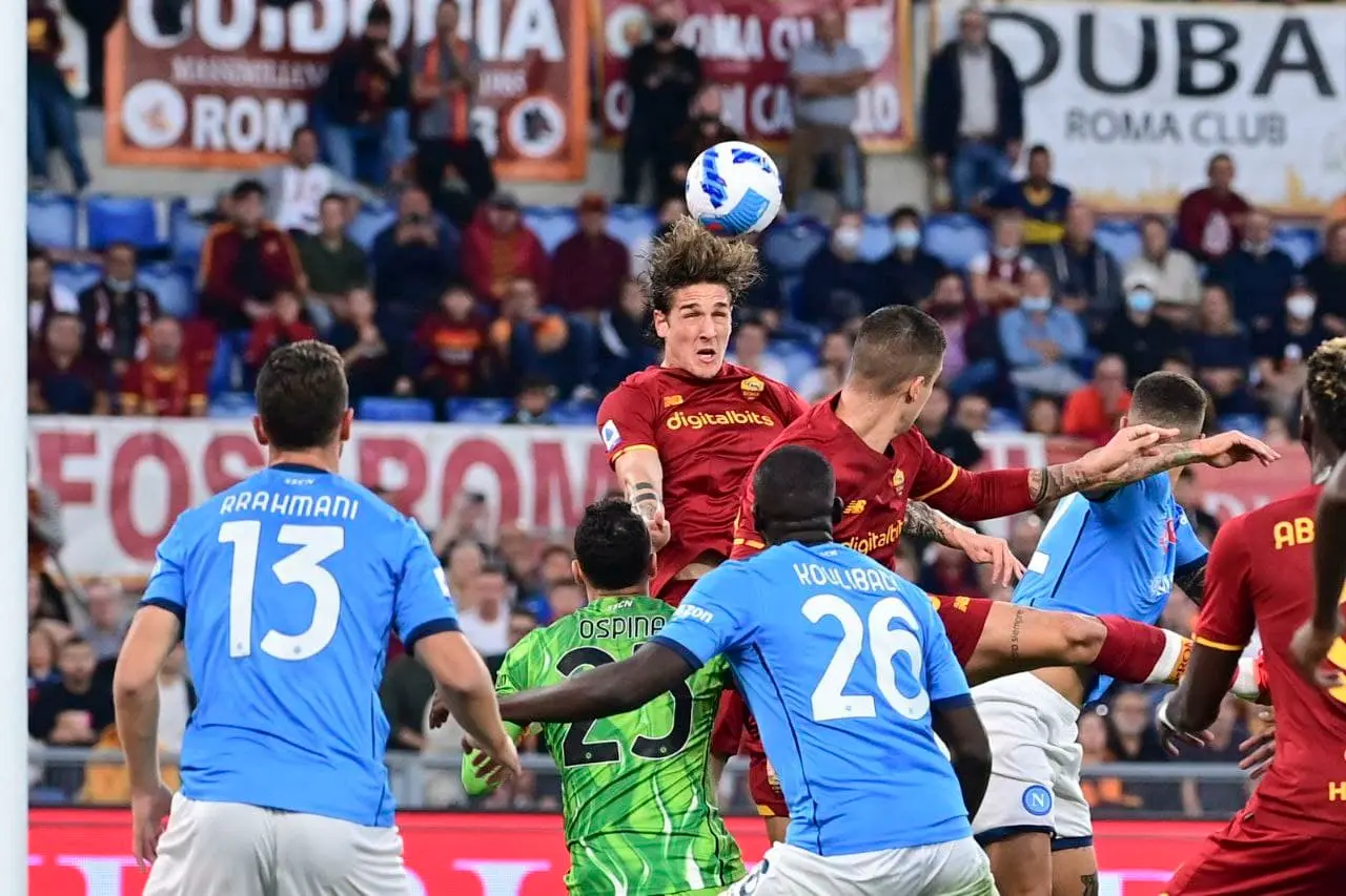 zaniolo azione roma napoli