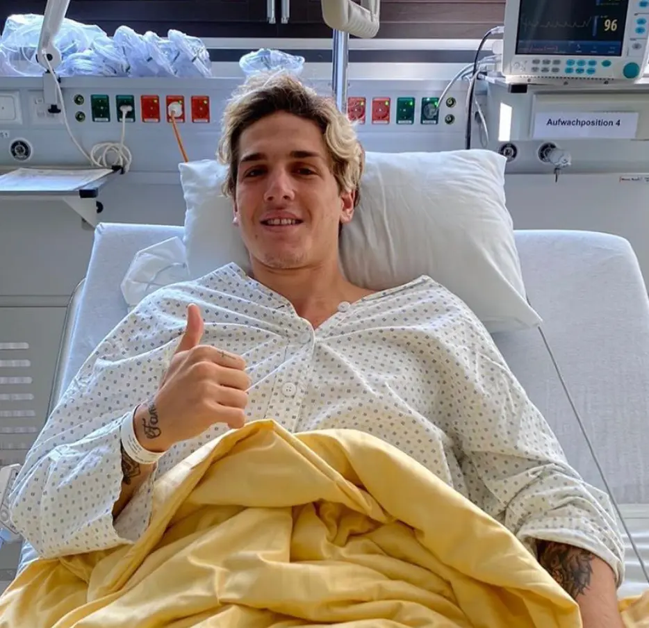 zaniolo dopo intervento
