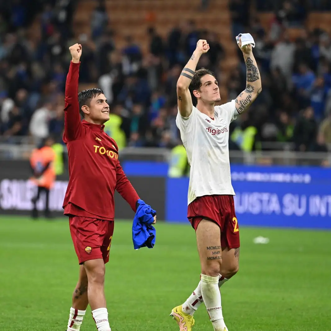zaniolo e dybala inter roma