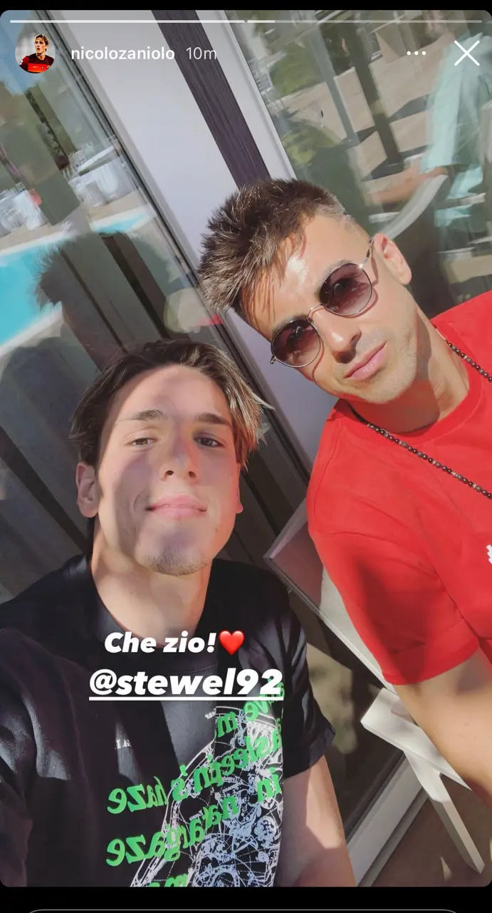 zaniolo el shaarawy ig