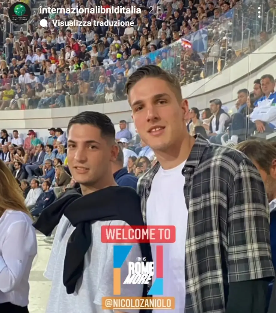 zaniolo foro italico
