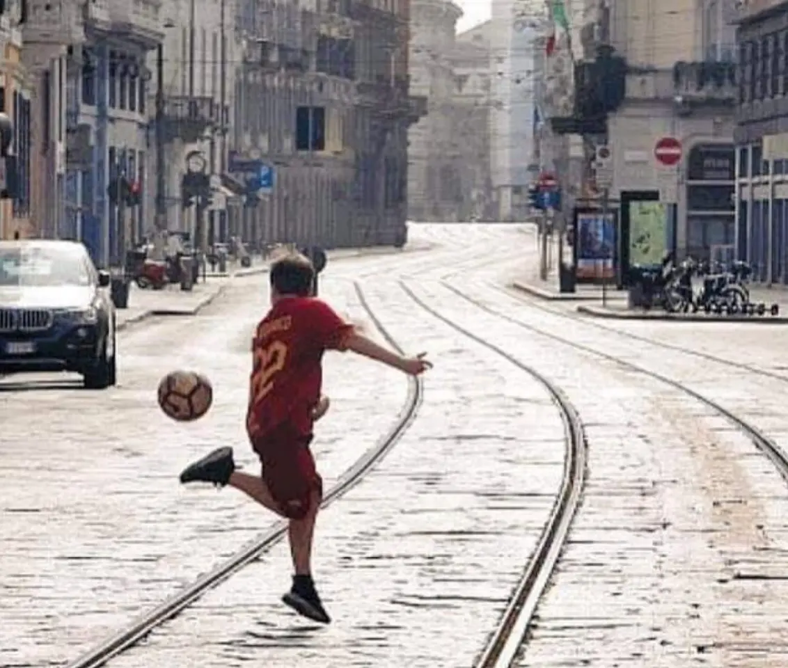 zaniolo ig foto bambino