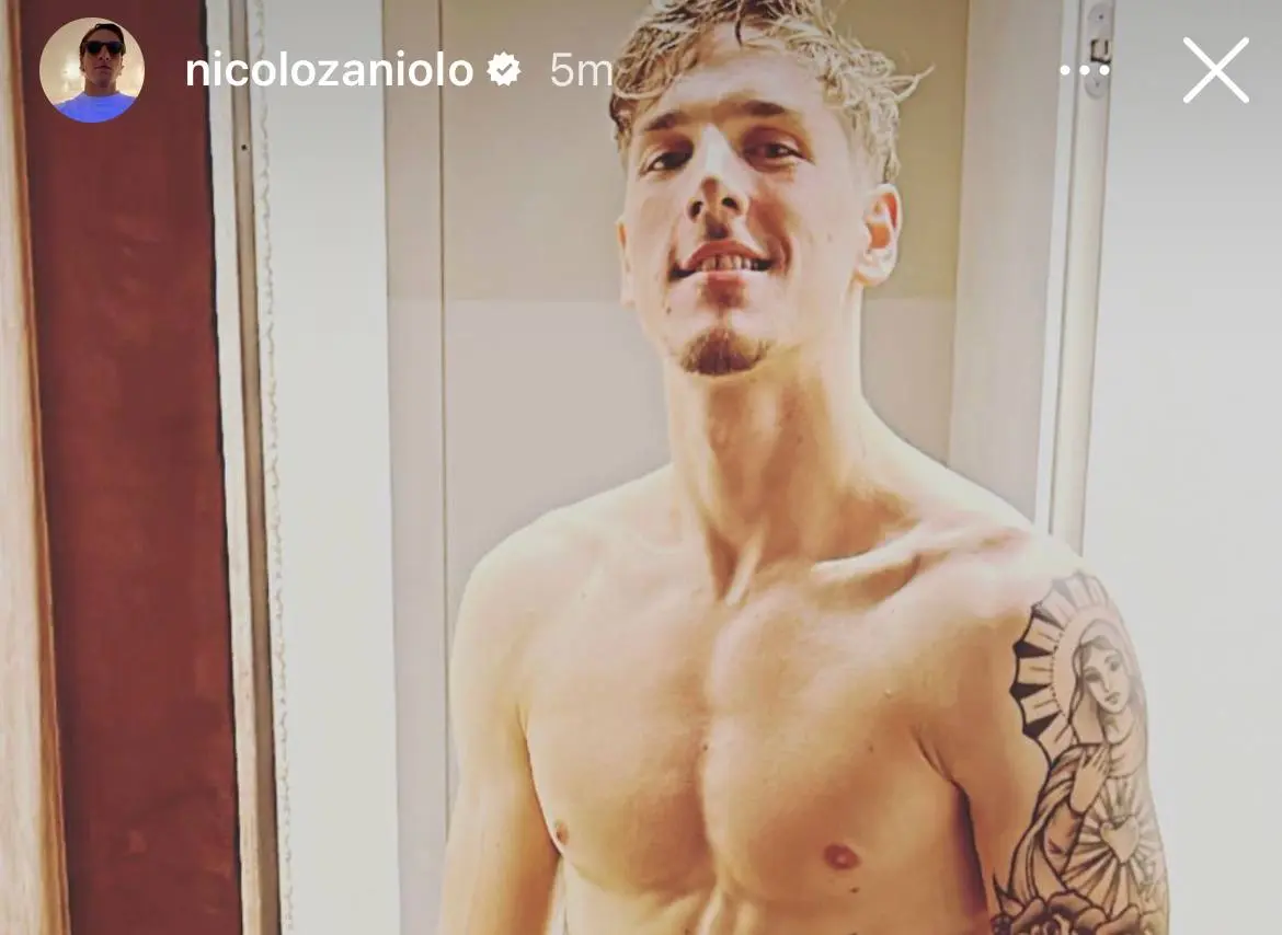 zaniolo instagram tagliata