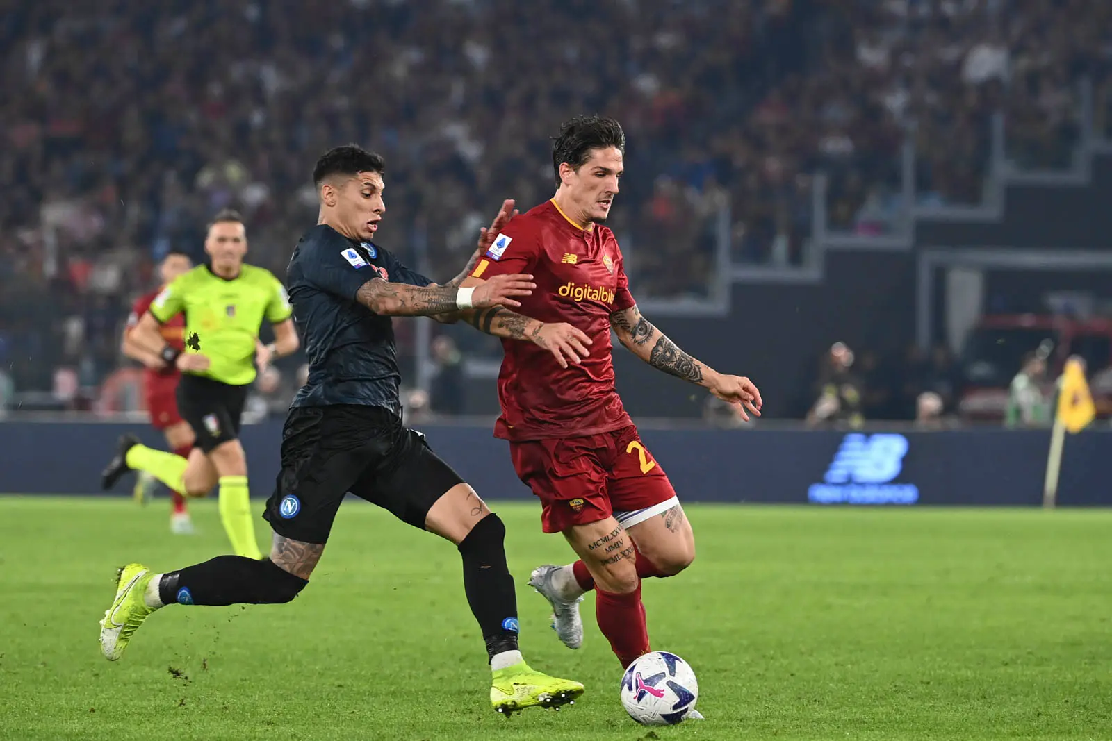 zaniolo roma napoli