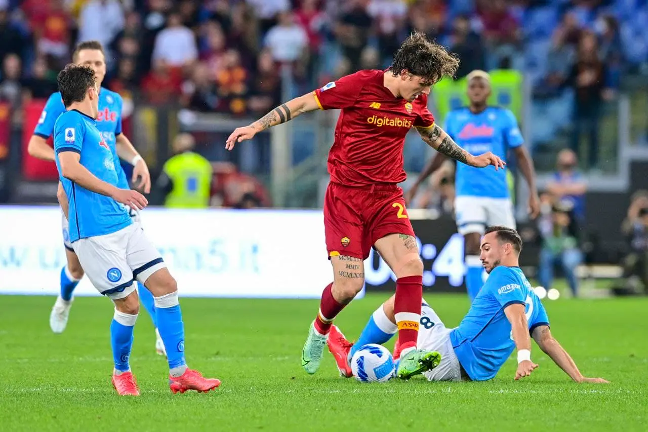 zaniolo roma napoli