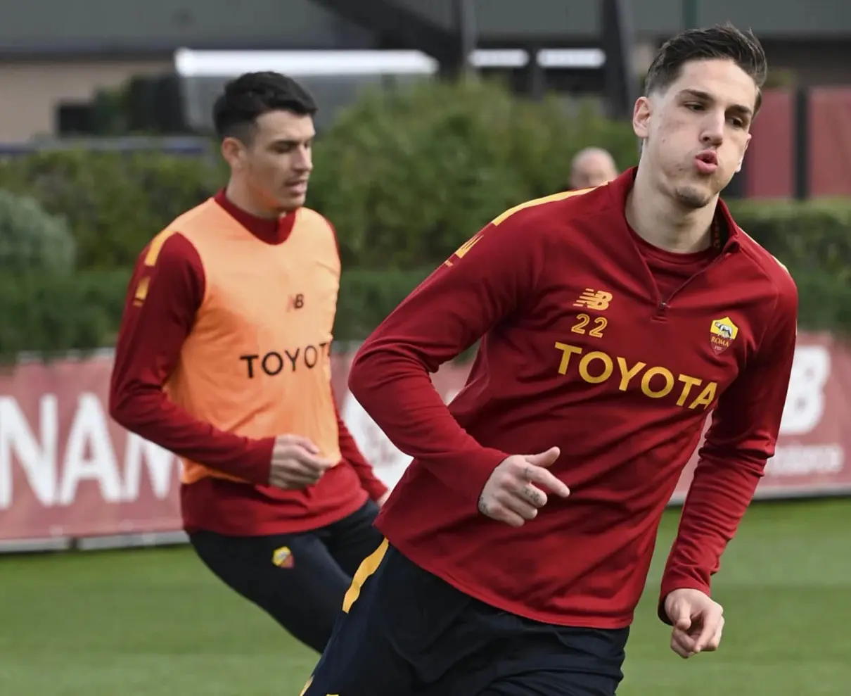 zaniolo trigoria 3