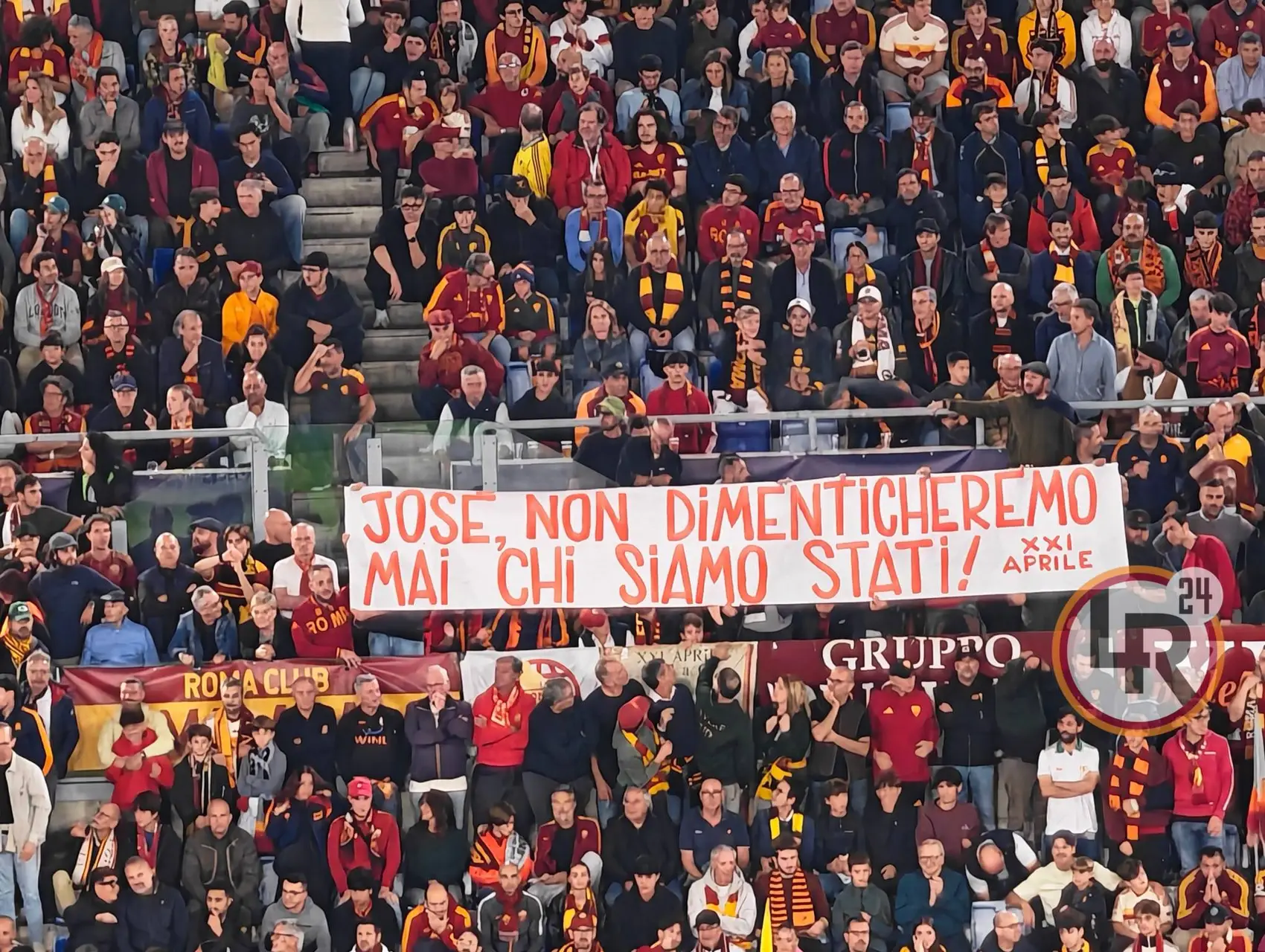 striscione mourinho 2