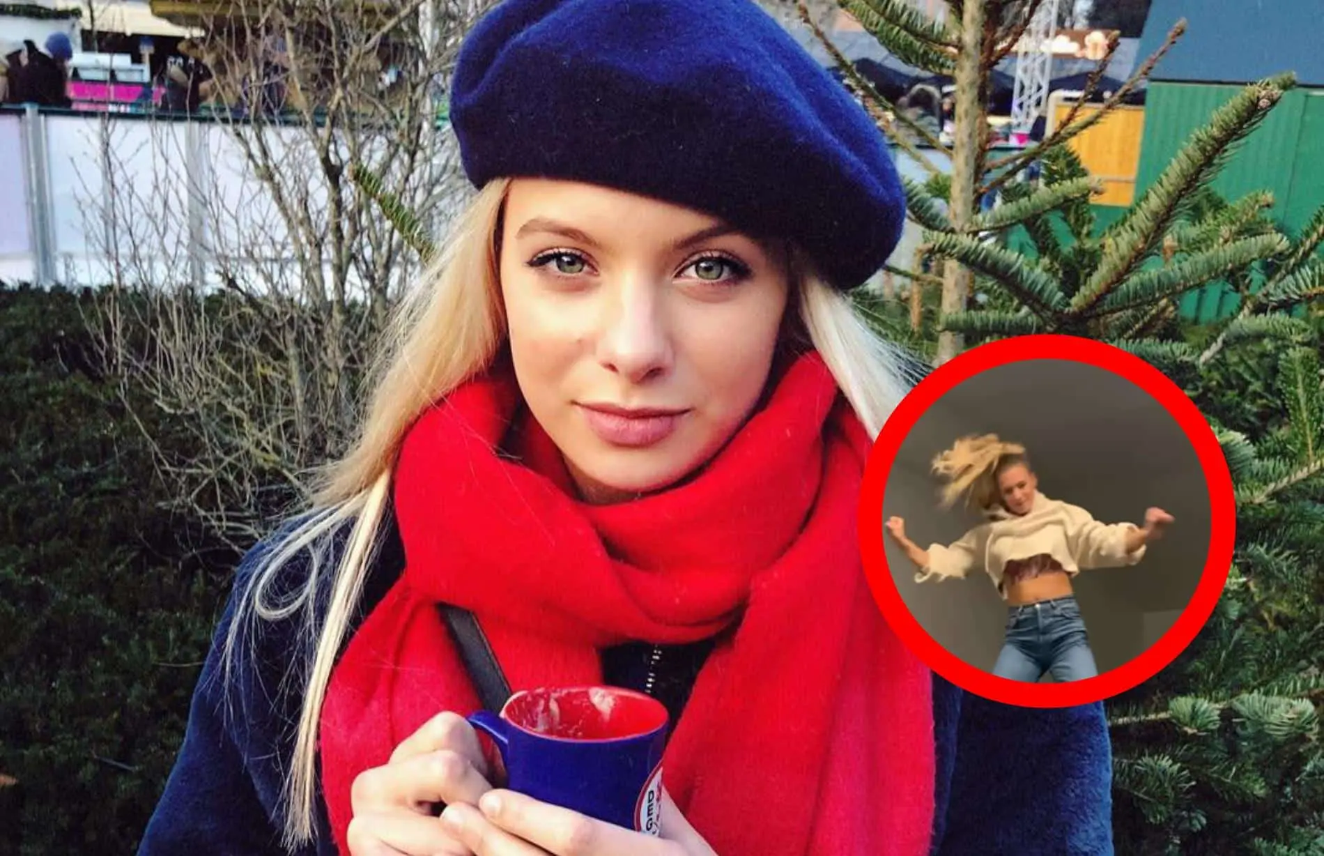 amber delil schudt wild tijdens dansje