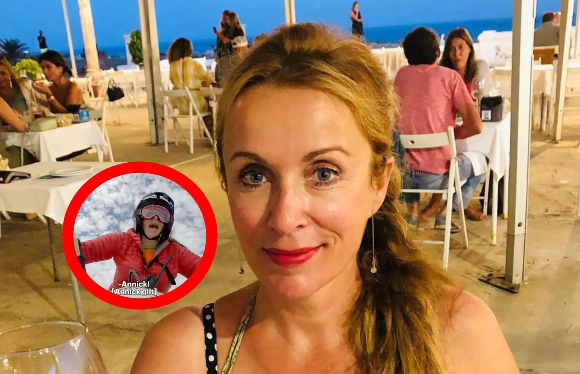 annick boer schud hevig heen en weer tijdens wie is de mol 1