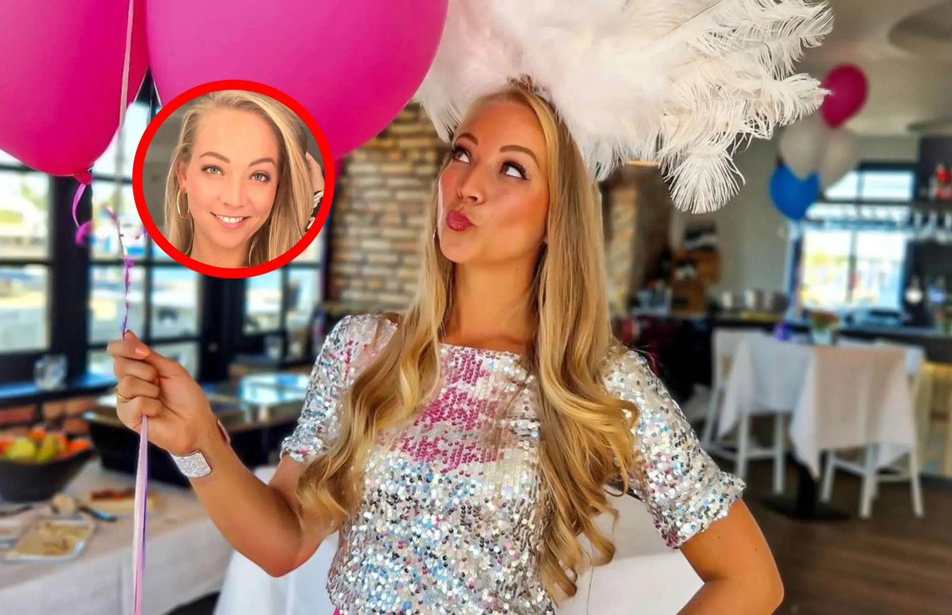 ashley zaat maakt kijker gek