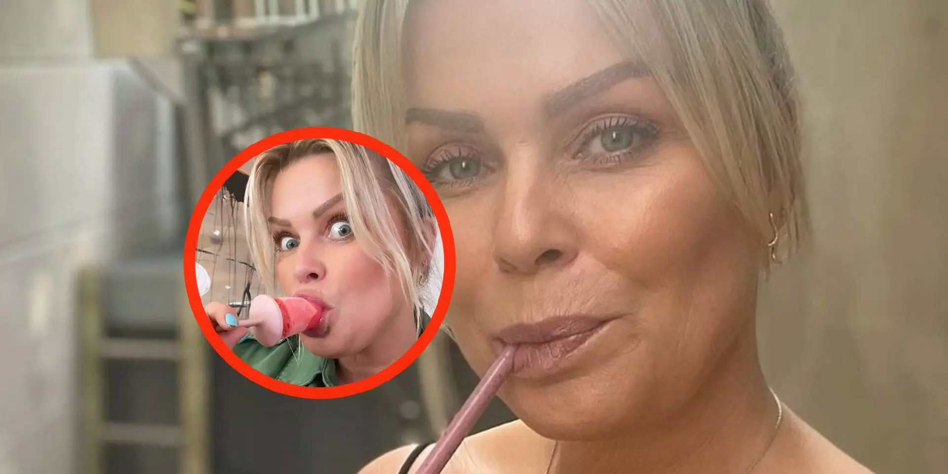 bridget maasland foto ijsje hitte