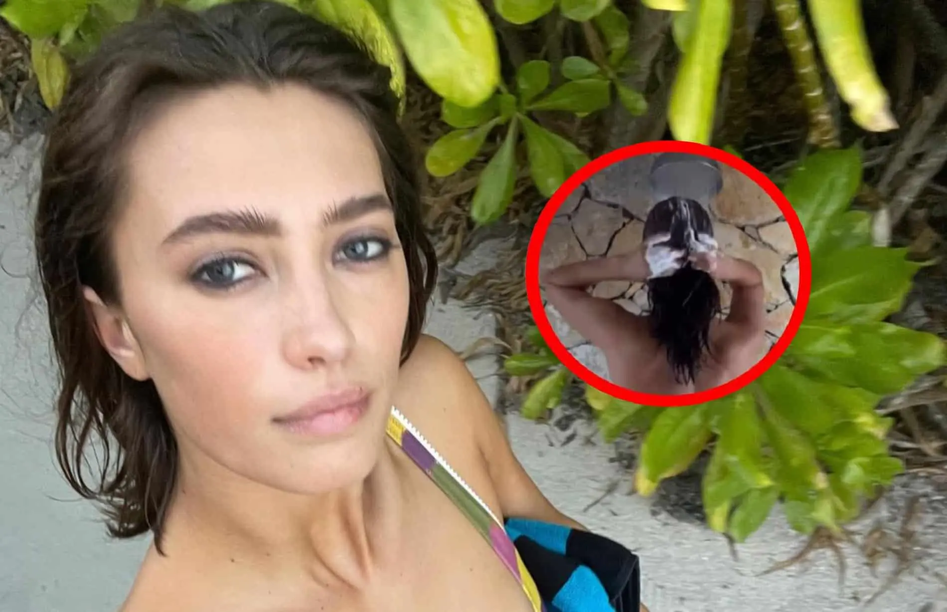 chelsey weimar expeditie robinson kandidate laat zichzelf zien onder douche 1 1