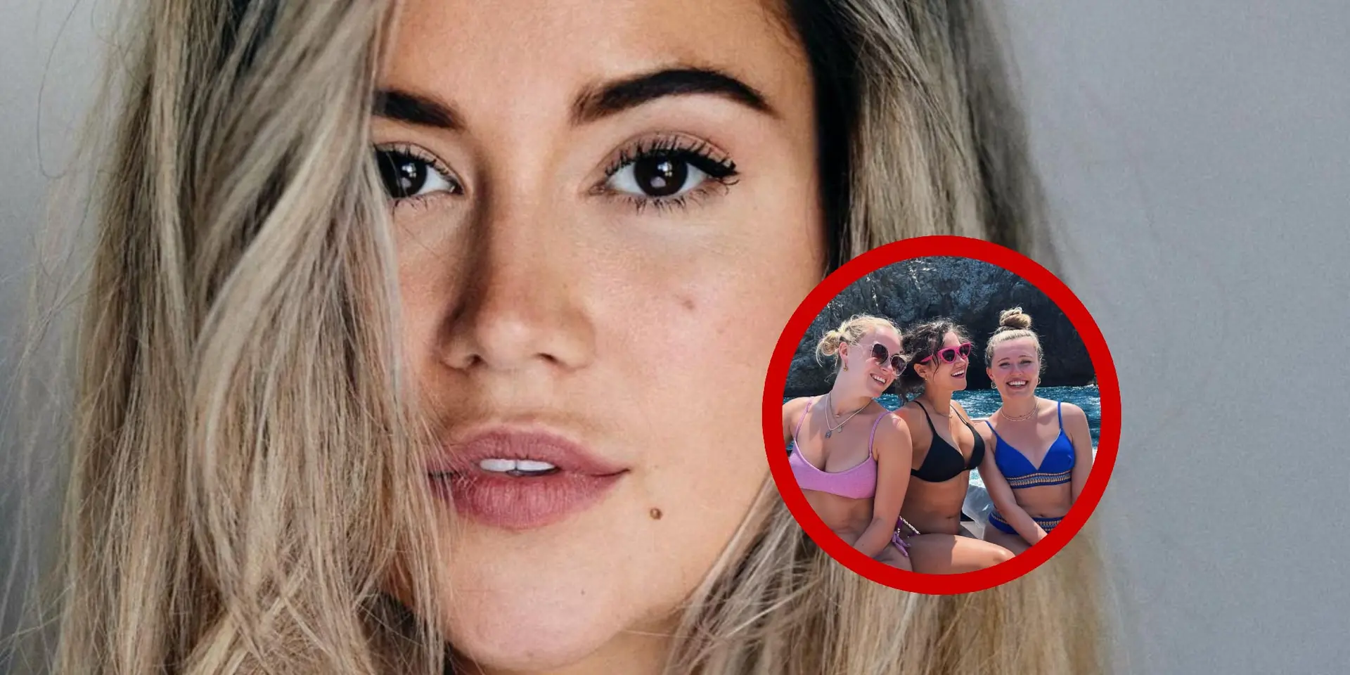 foto beeldschone actrice carre albers knalt bijna uit haar topje in speedboot