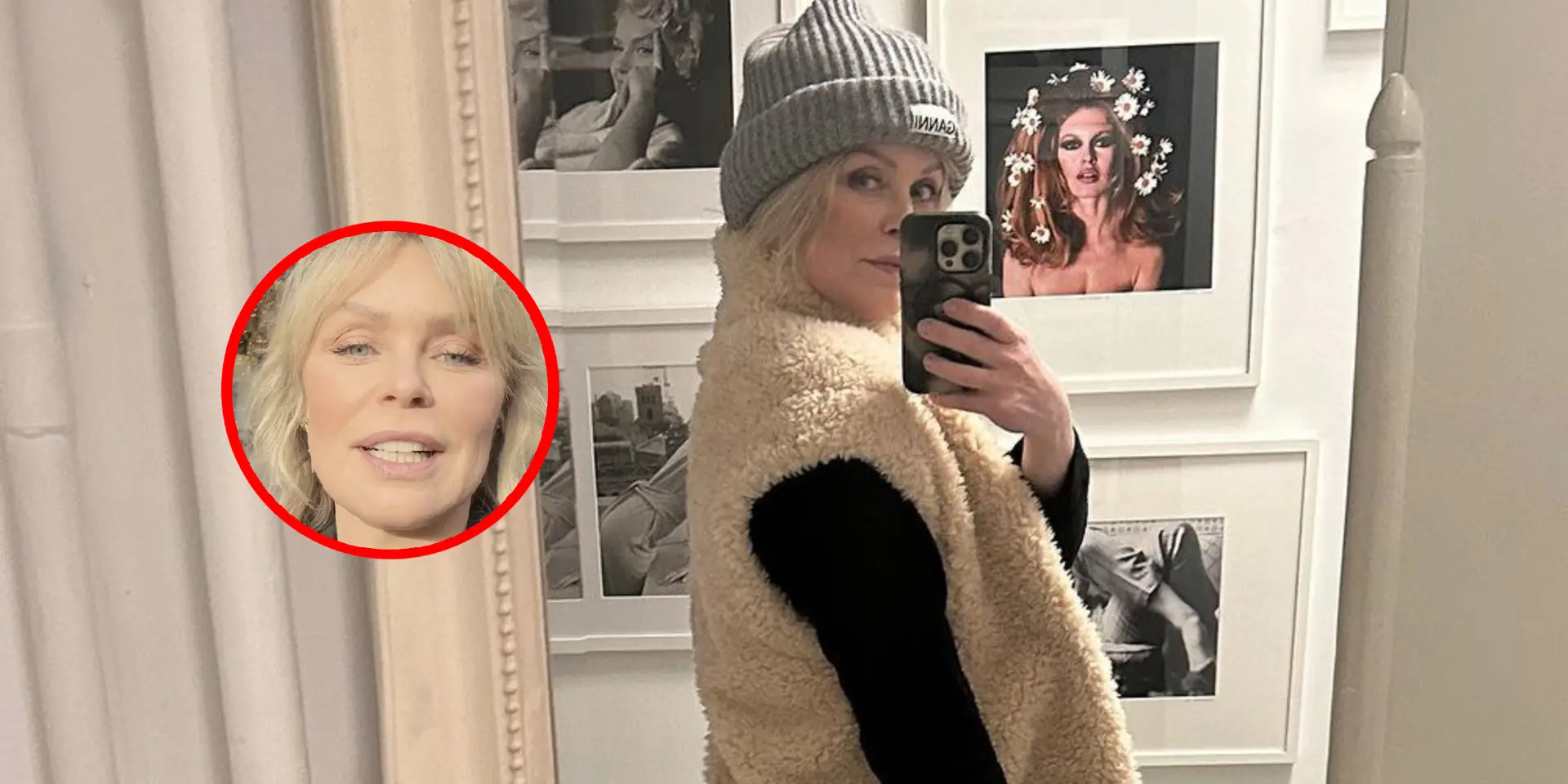 foto bridget maasland laat in spiegel resultaat zien na verkleining en keihard sporten 3 1