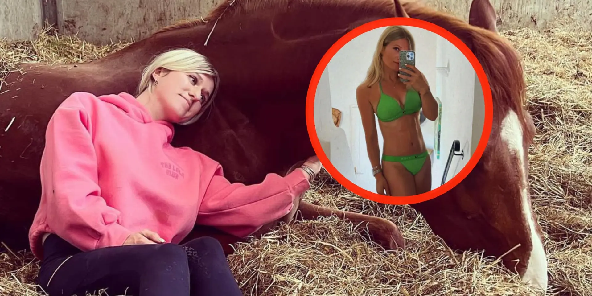 foto britt dekker toont haar strakke lijf met zeer pikante selfie