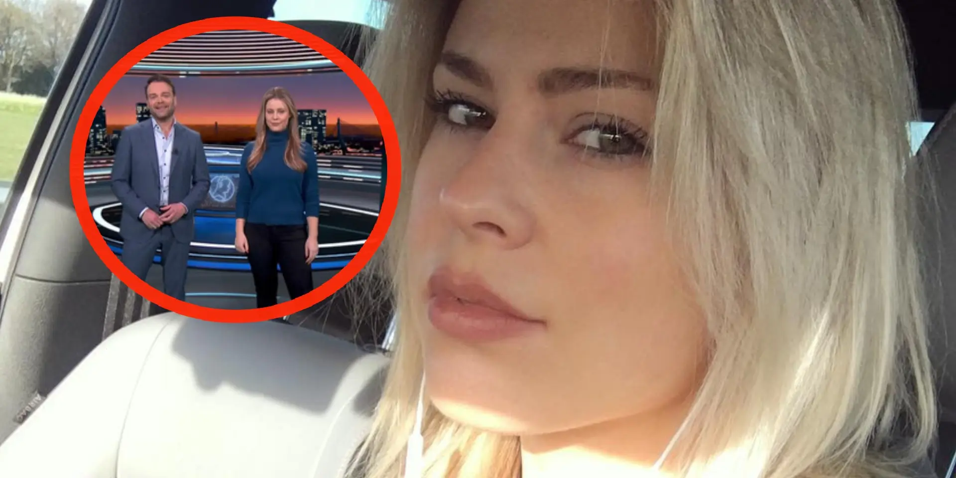 foto celine huijsmans laat kijker smullen tijdens hart van nederland