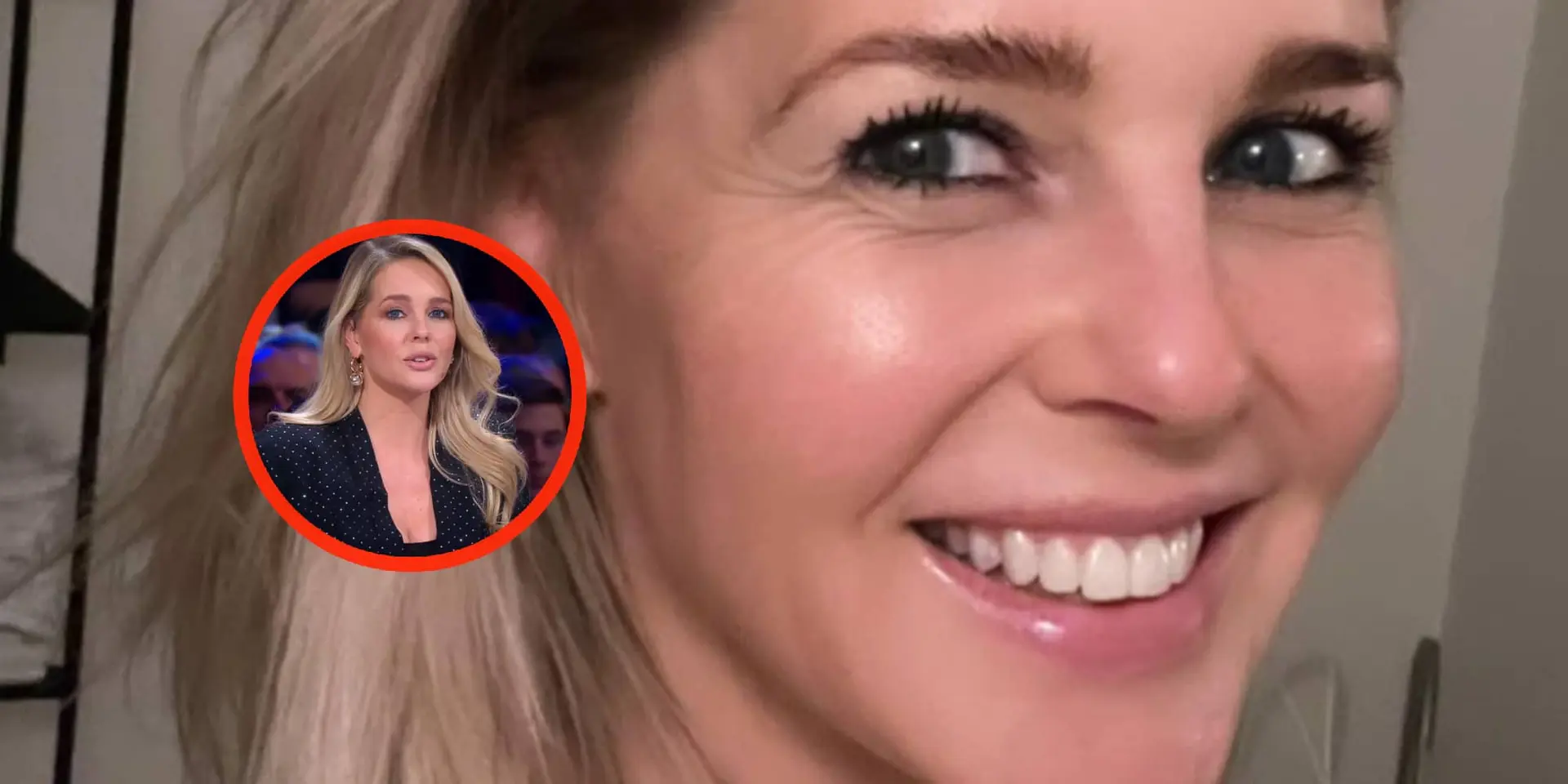 foto chantal janzen laat eigen talenten zien tijdens hollands got talent met diep uitgesneden topje