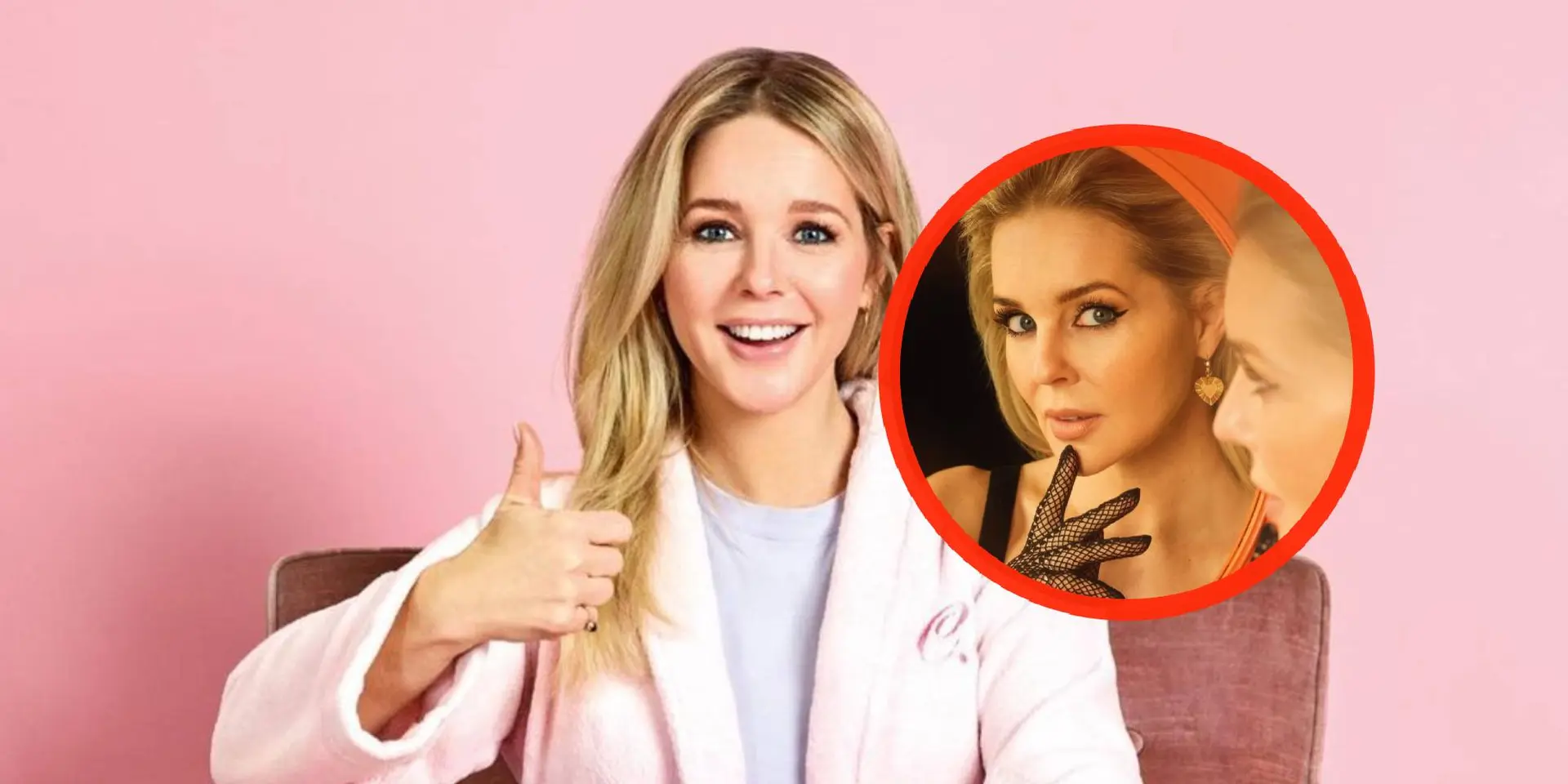 foto chantal janzen viste gebruikt rubbertje uit prullenbak