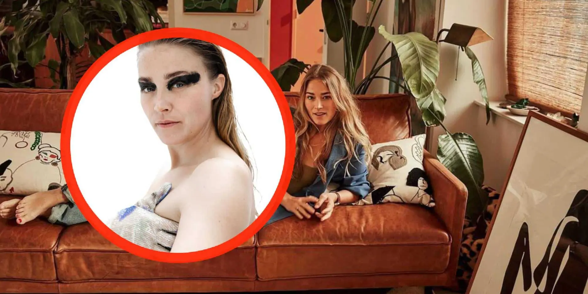 foto geraldine kemper verbaast iedereen met fotoshoot zonder shirt