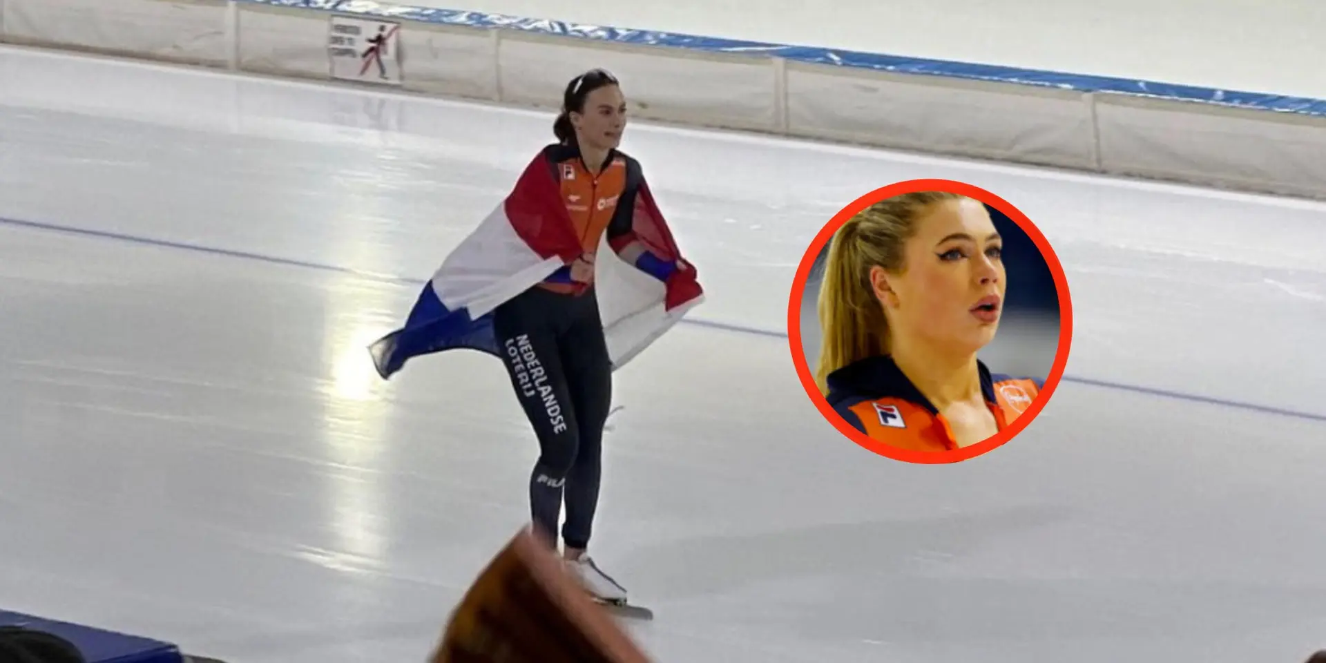 foto geweldige femke kok laat haar troeven spreken in vol stadion 1