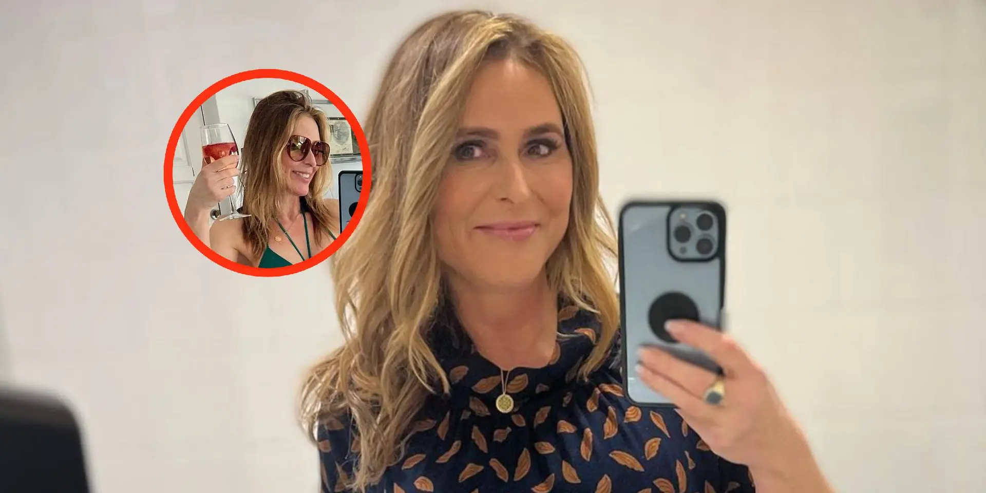 foto heleen van royen viert laatste aflevering hlf8 in minuscule badkleding
