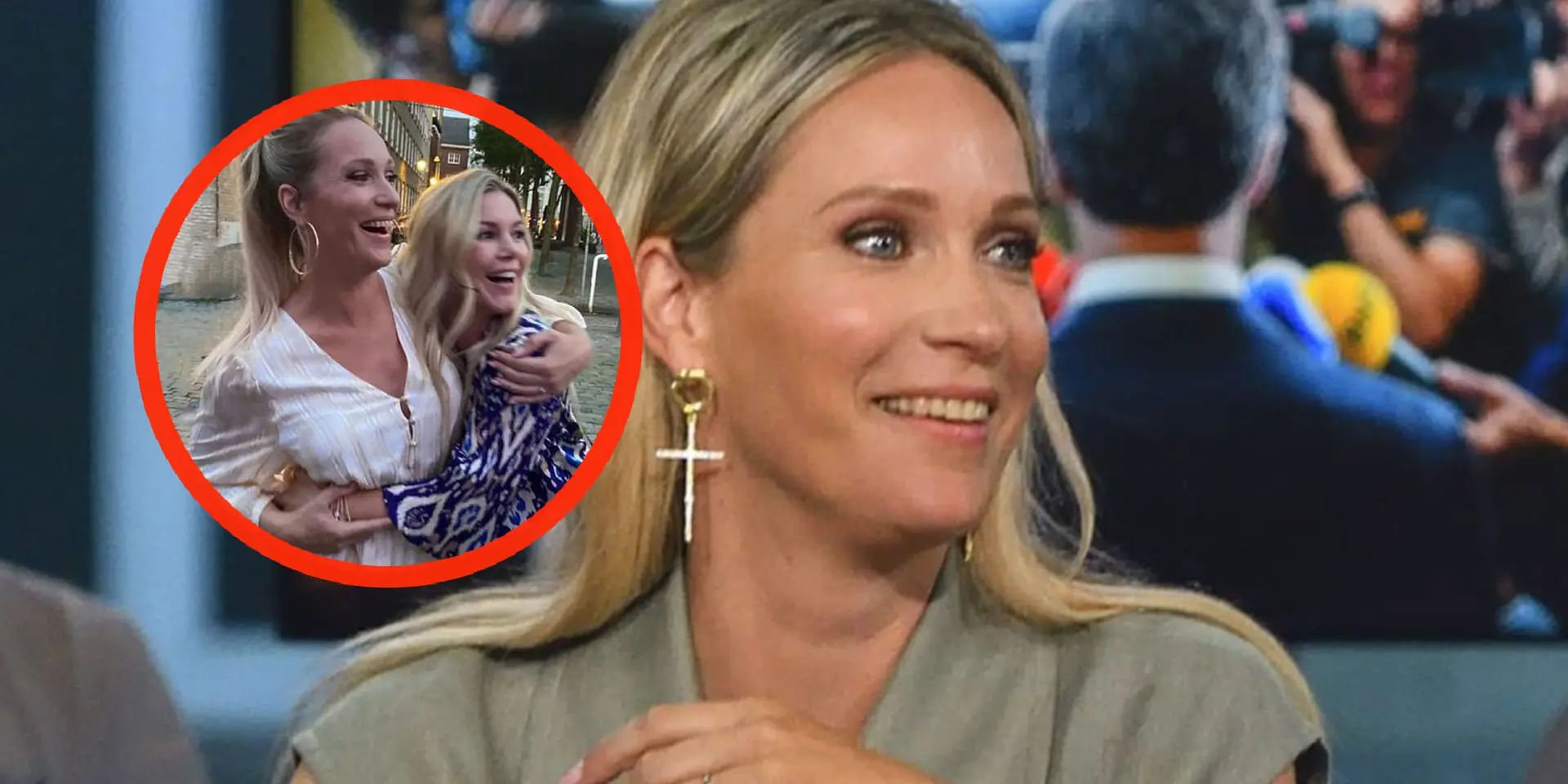 foto helene hendriks weer gedegradeerd tot bijrol tijdens vandaag inside