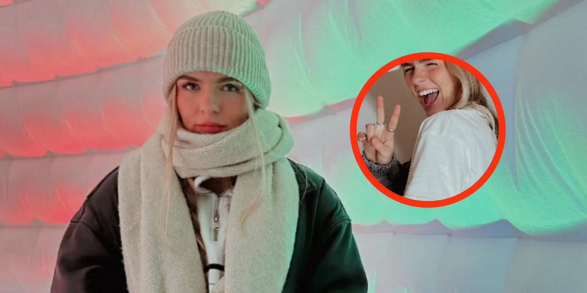 foto lies zhara biedt duizelingwekkend inkijkje in openhangend jasje 2