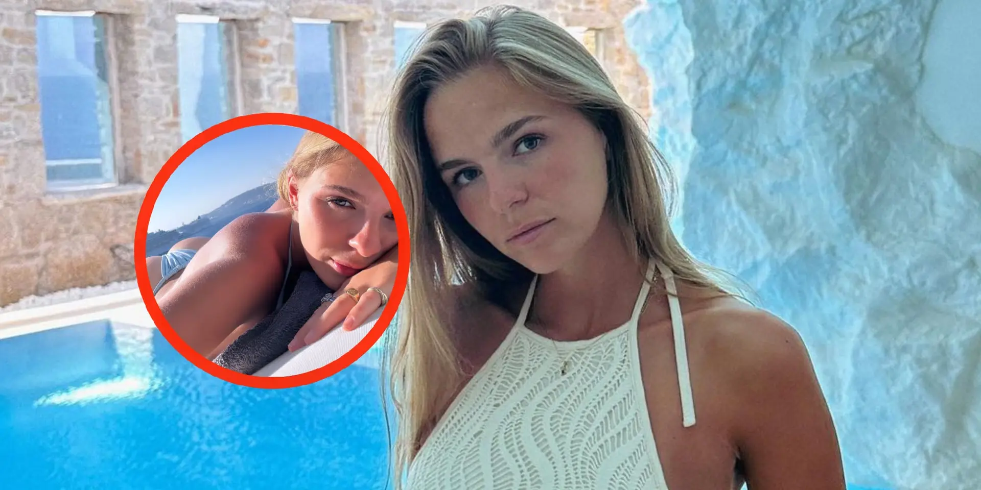 foto lies zhara bruint haar kadetjes in nauwelijks zichtbaar broekje