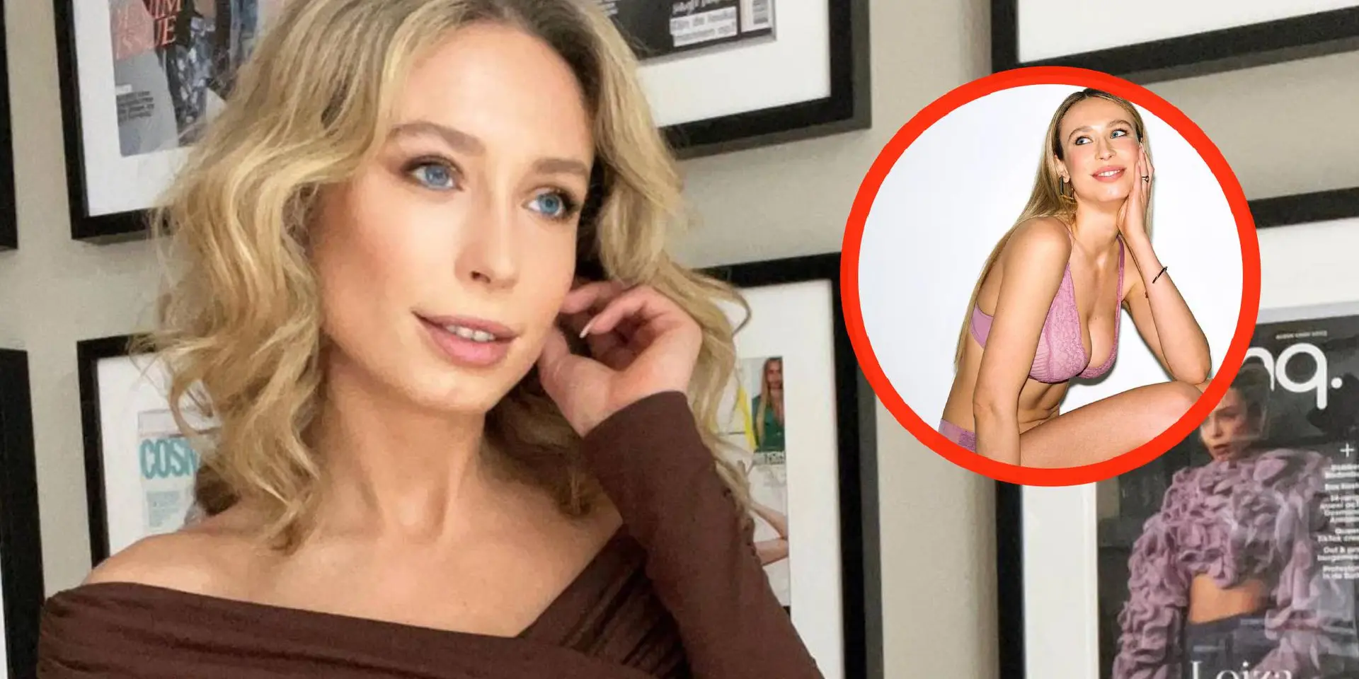 foto model loiza lamers heeft flink gat in haar onderbroekje