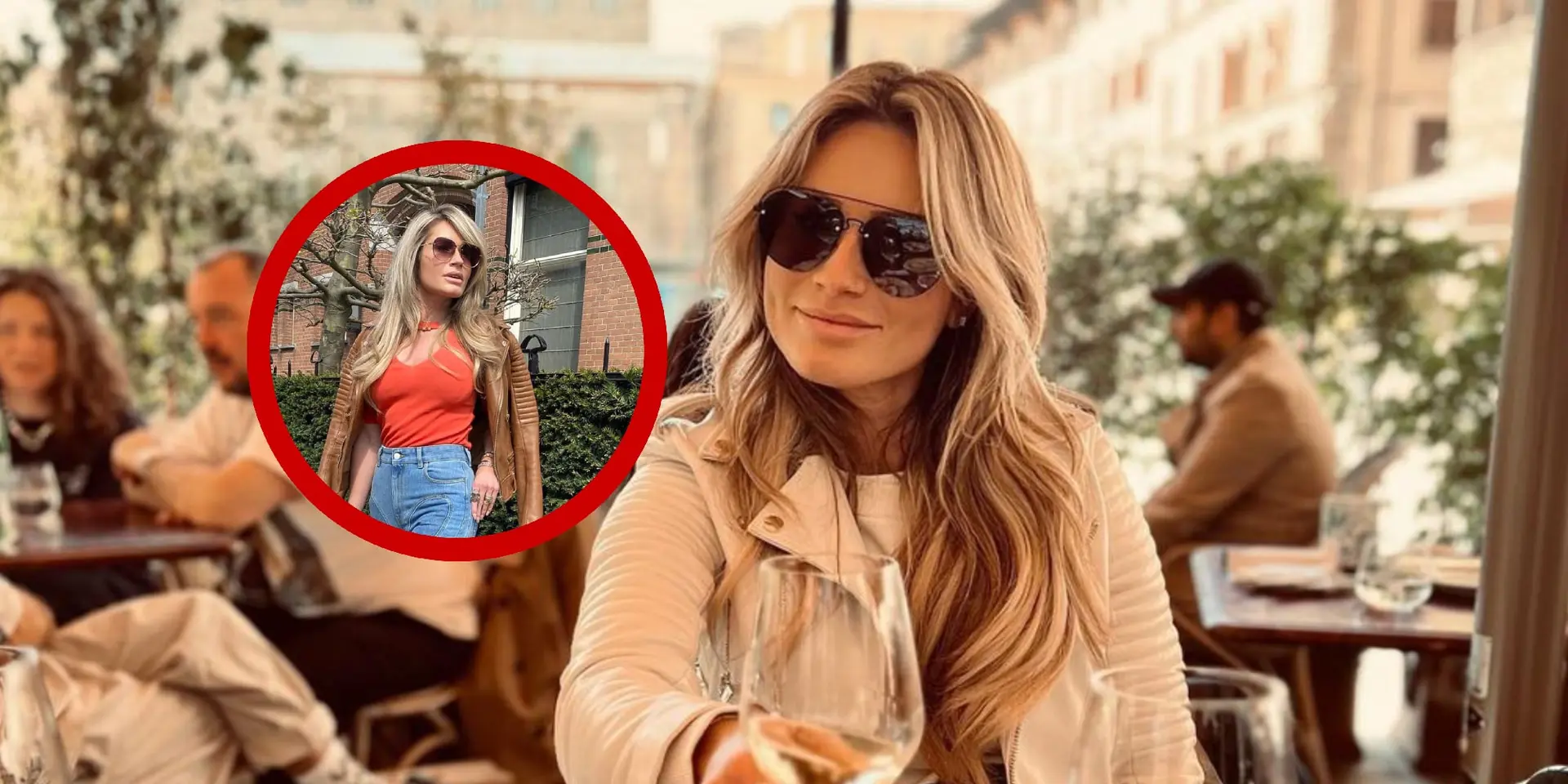 foto nikkie plessen laat haar ronde achterkant zien