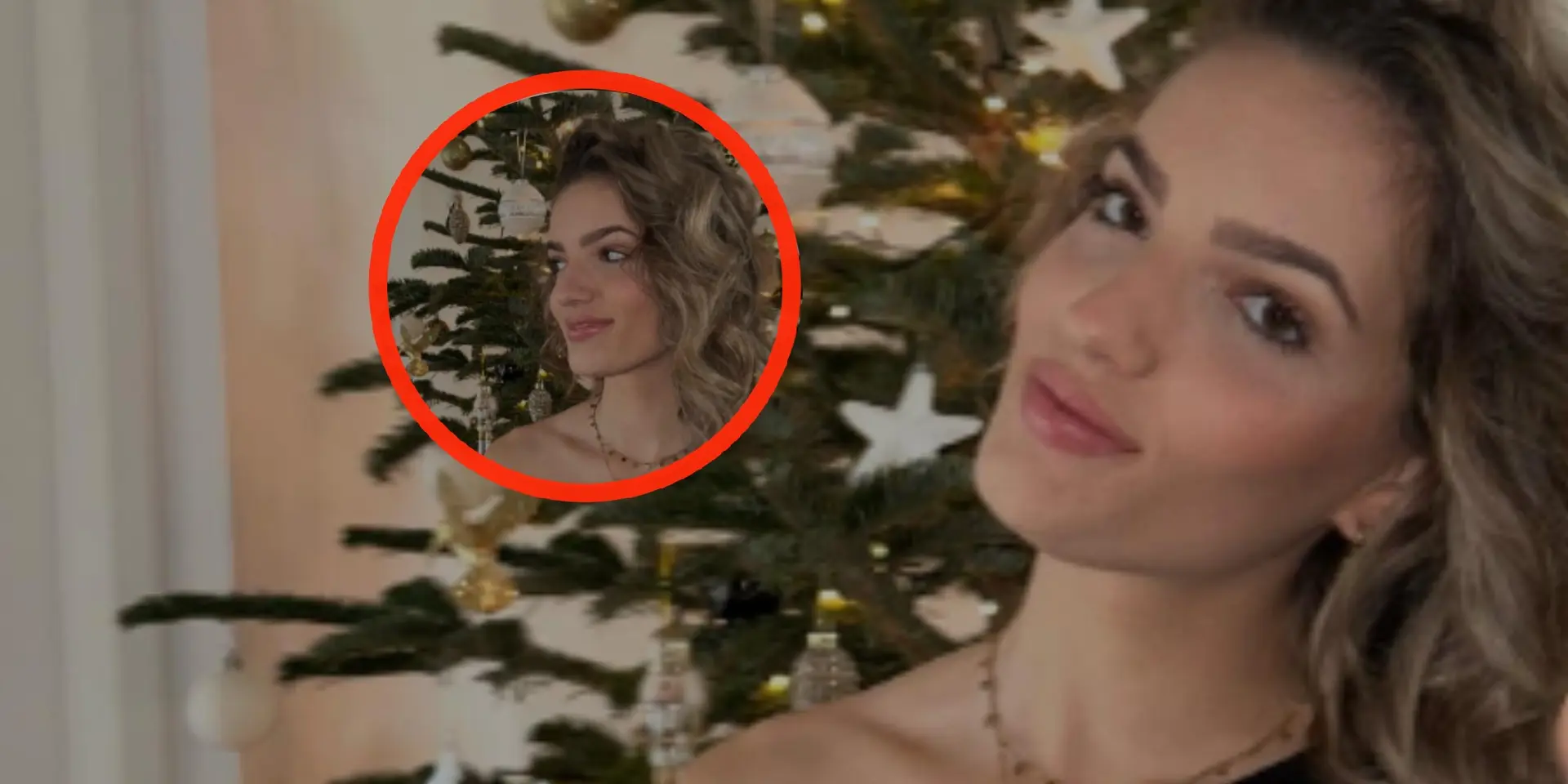 foto pien hersman schittert tijdens kerst met piepklein topje