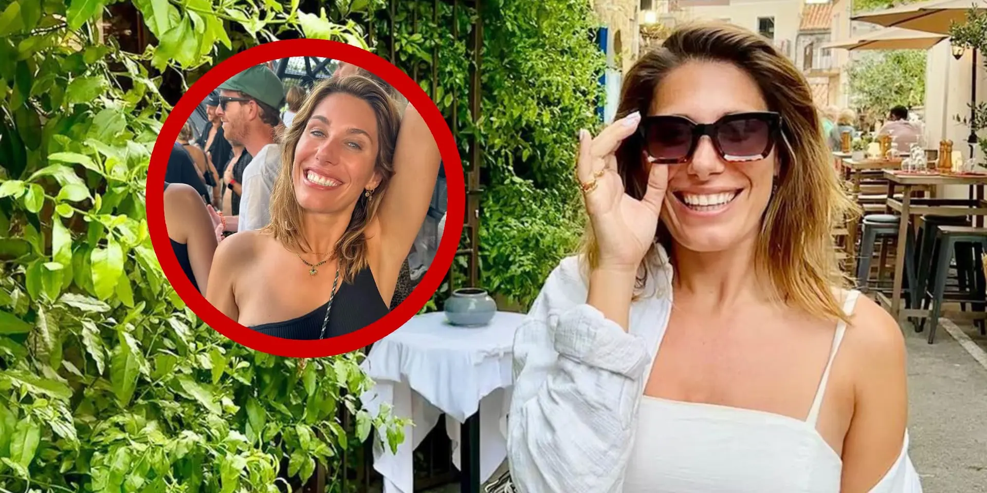 foto schaarsgeklede nieuwslezeres malou petter gaat helemaal los op festival