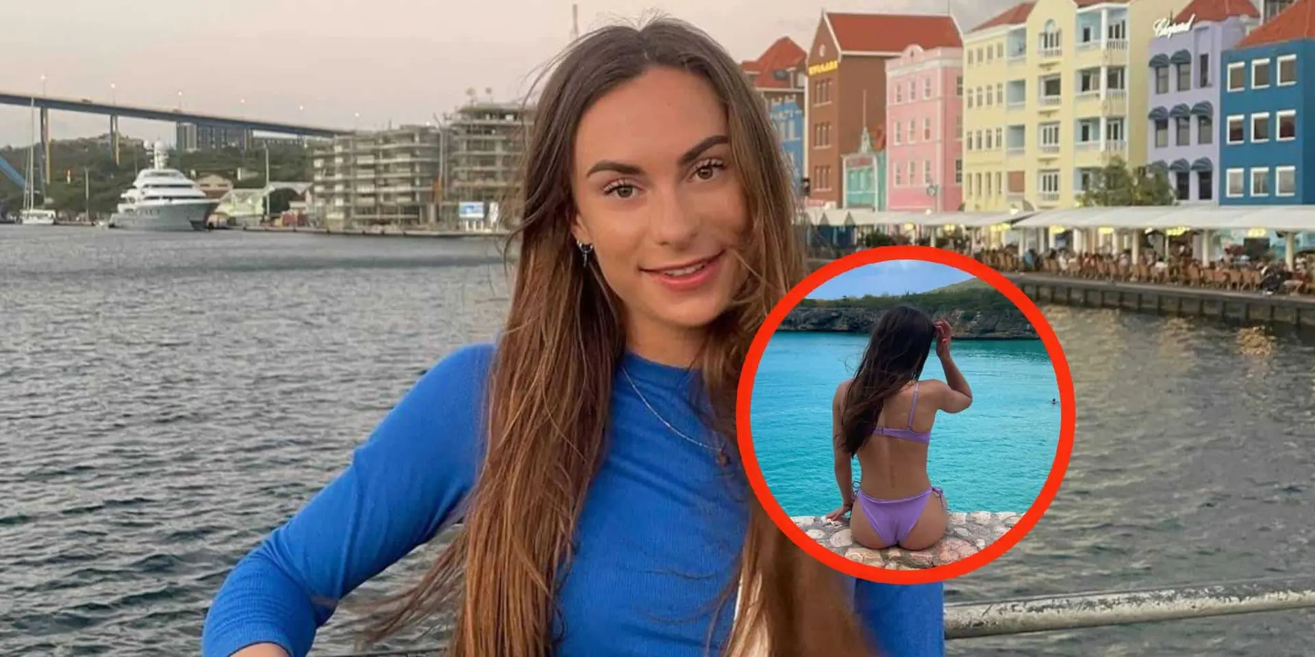 foto schaatsster femke kok deelt beestachtig lekker uitzicht in badkleding