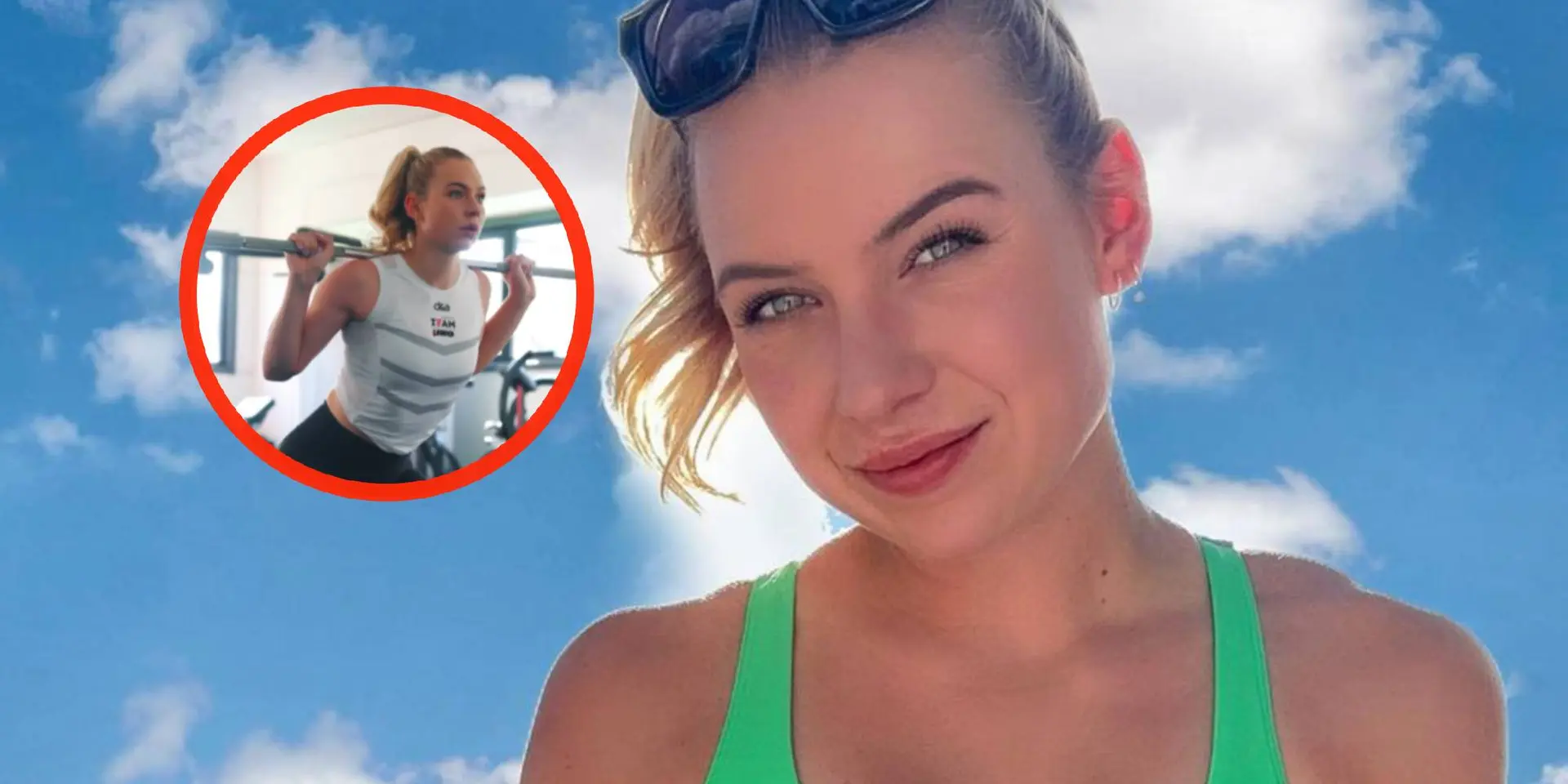 foto schaatsster joy beune laat volgers likkebaardend staren naar haar lijf in zwemsetje