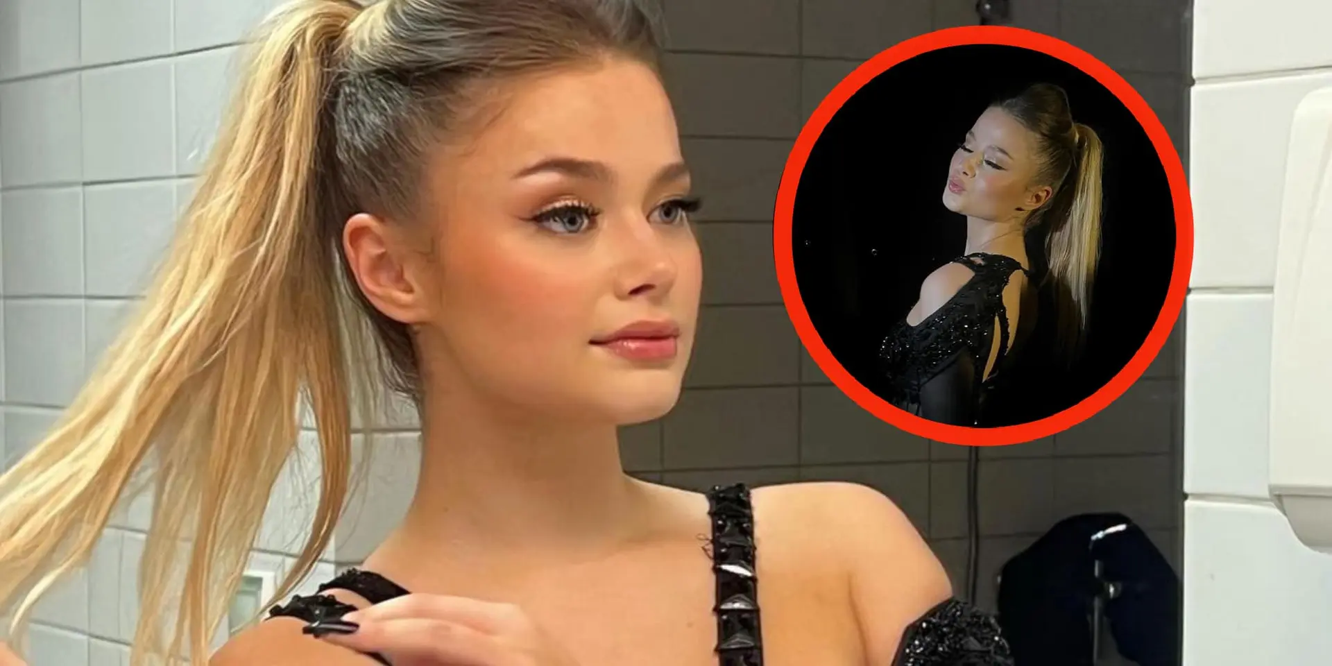 foto stefania liberakakis laat zich zien in doorschijnend pakje