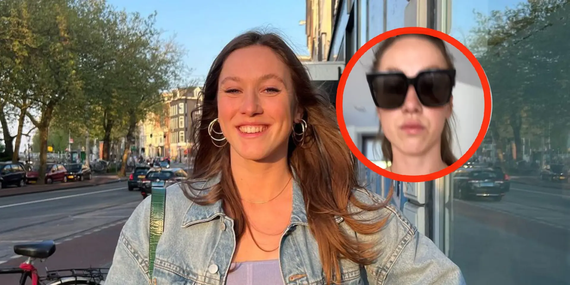 foto suzanne schulting laat zich afknellen in super strak topje