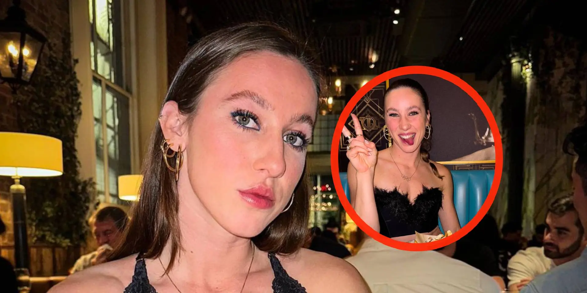 foto suzanne schulting maakt new york onveilig in minuscuul jurkje