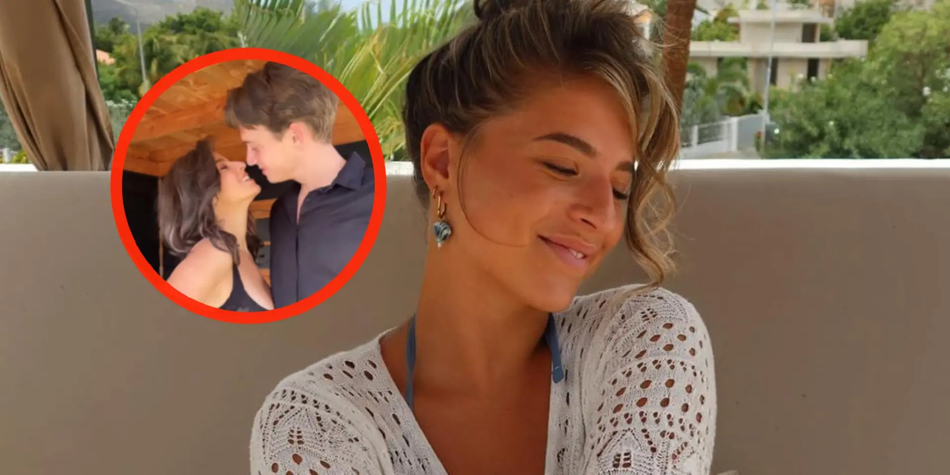 foto tiktok beauty daphne mh pronkt met diepe inkijk in doorschijnend topje 1