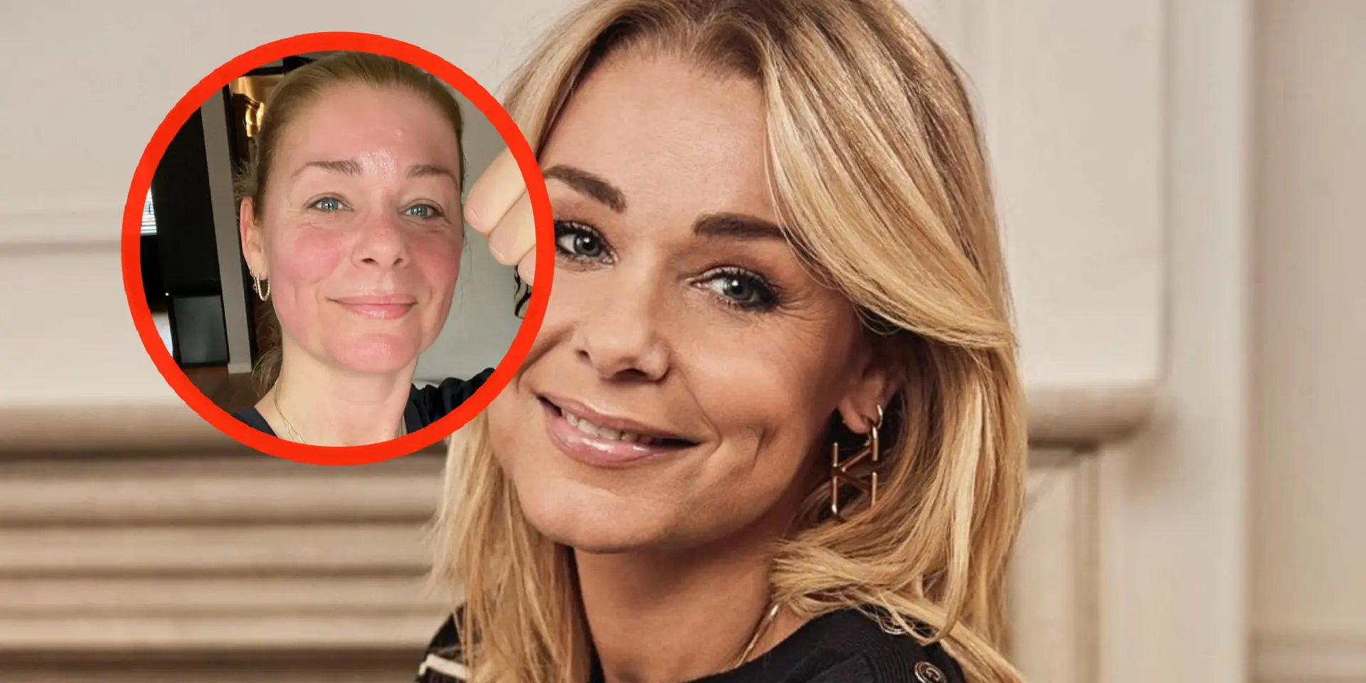 foto uitgeputte froukje de both deelt zweterige selfie