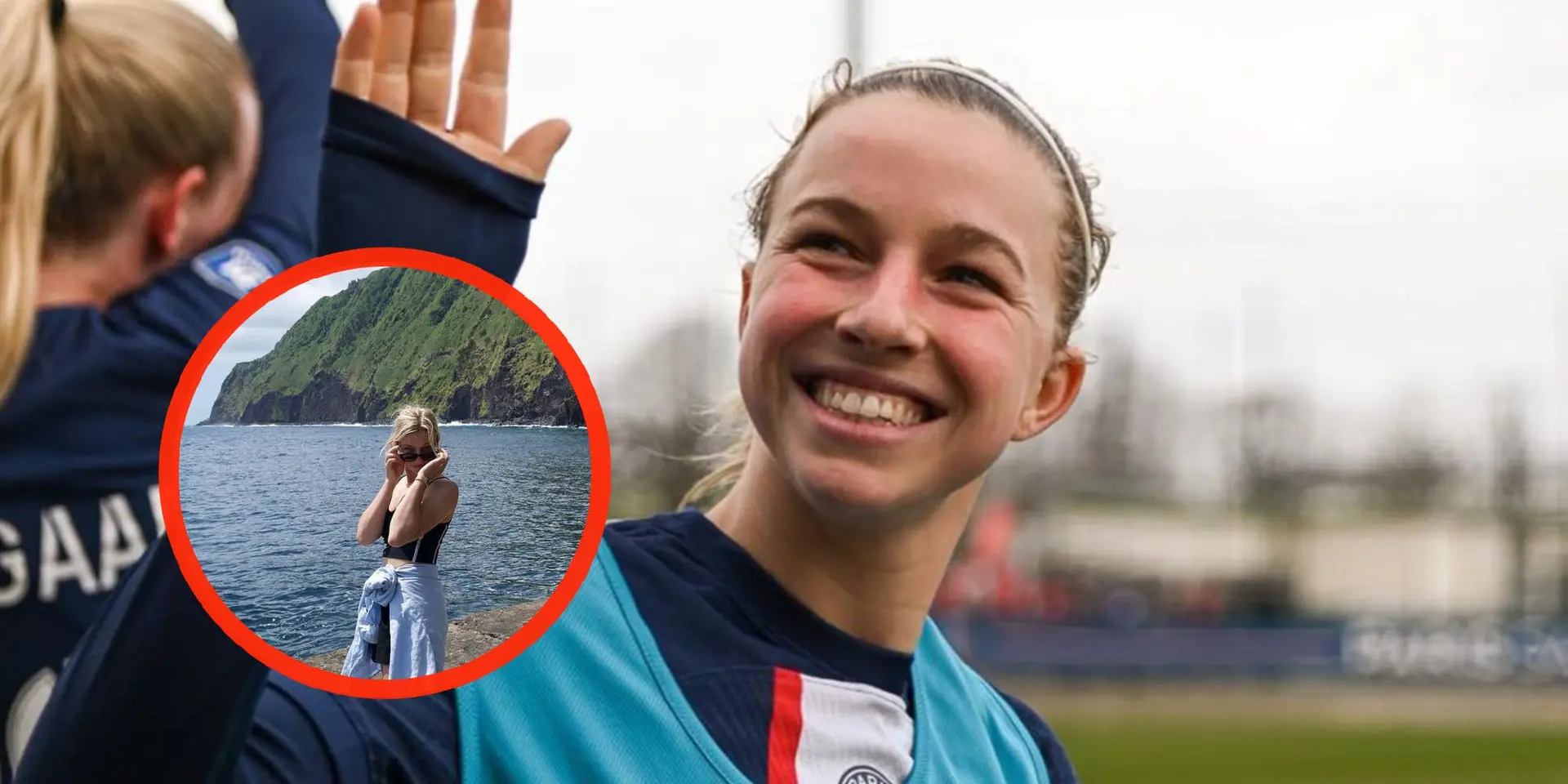jackie groenen deelt heerlijke vakantiefoto op warm eiland