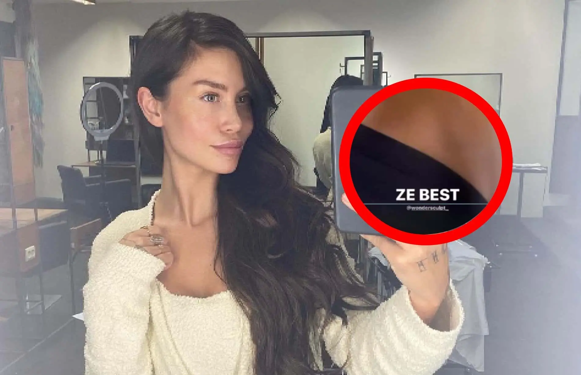 jaimie vaes deelt video van spannende massage 6