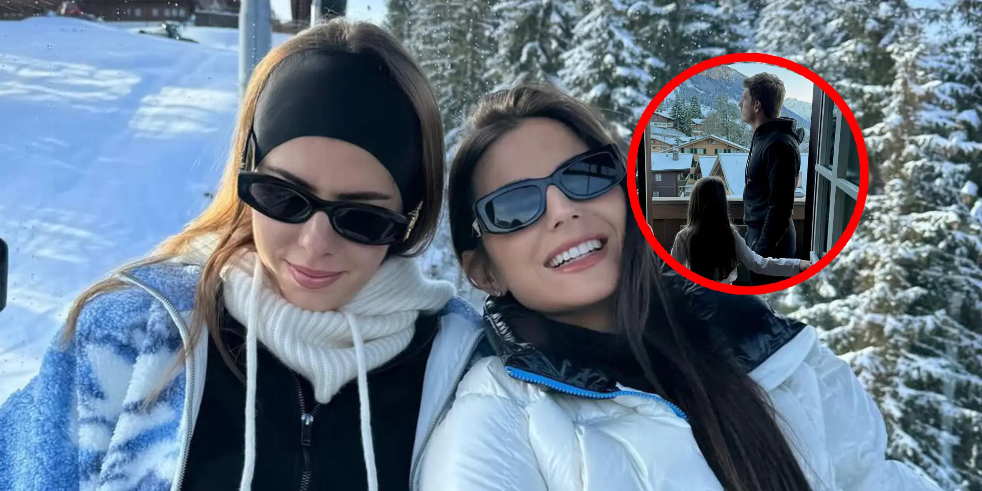 kelly piquet max verstappen foto ski