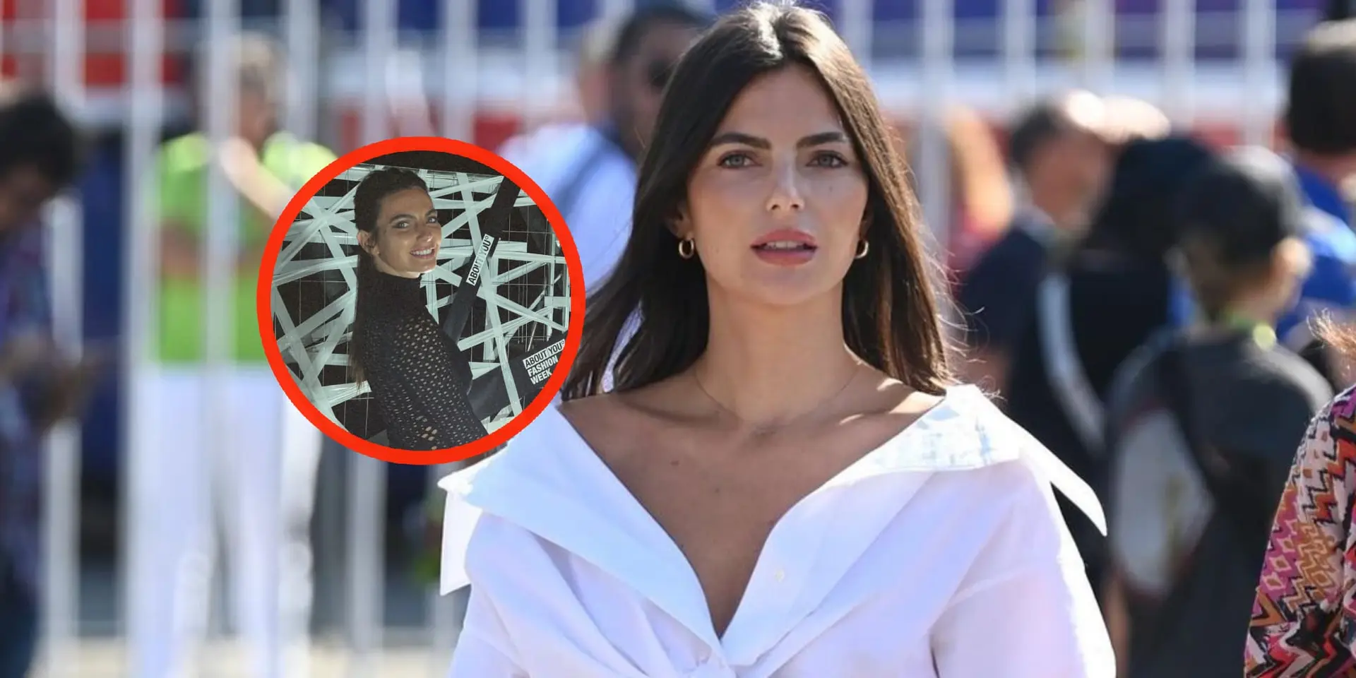 kelly piquet max verstappen modeshow foto