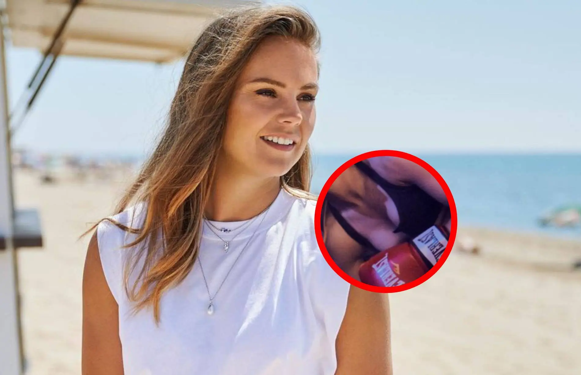 lieke martens buigt voorover