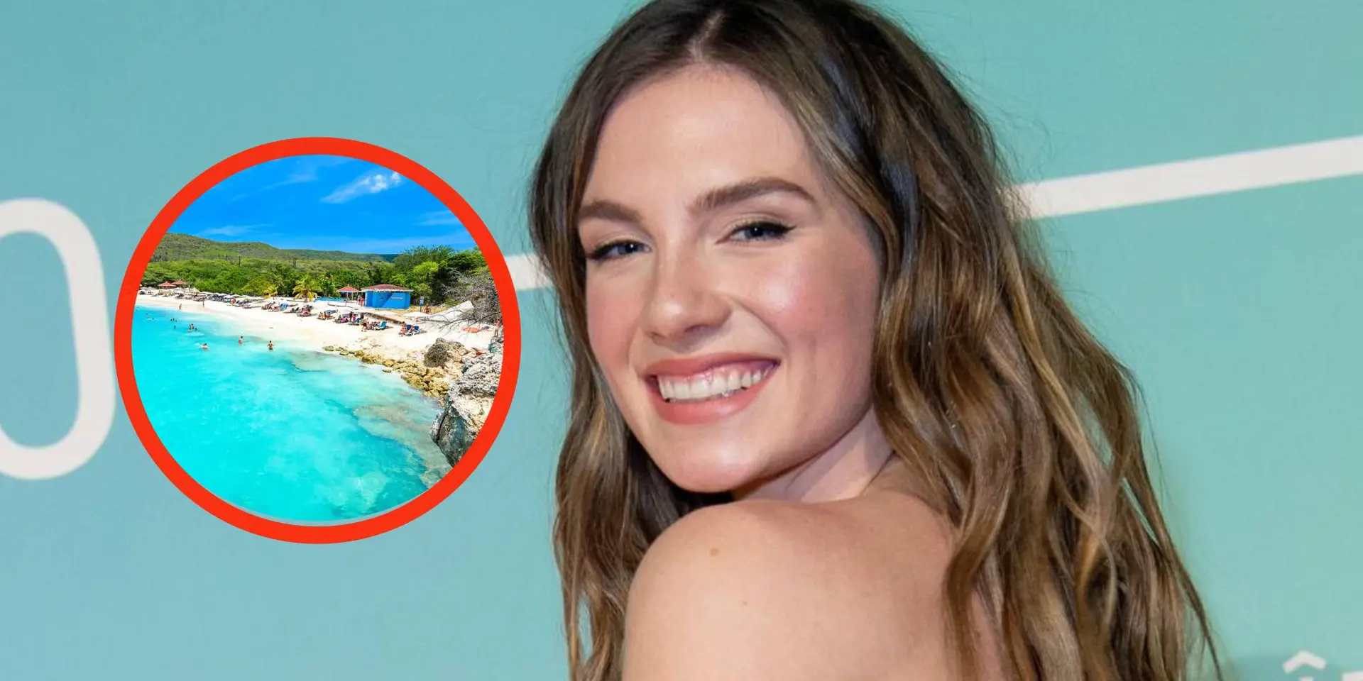 maan curacao vakantie foto
