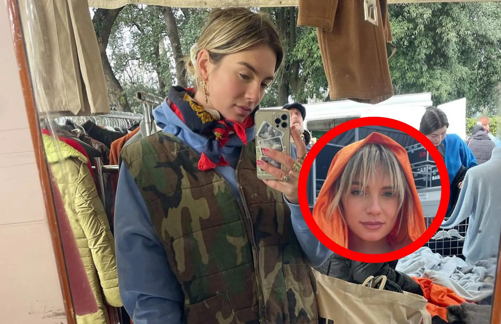 maan de steenwinkel deelt foto in heel luchtig topje