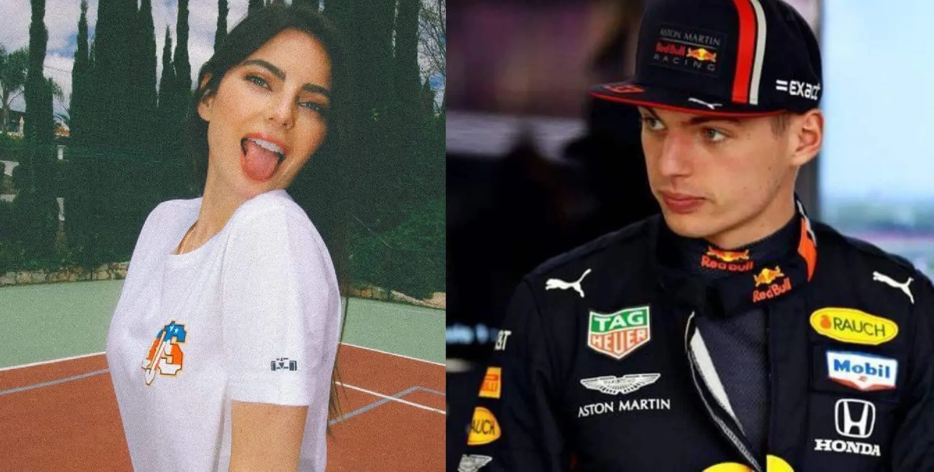 max verstappen heeft wel geluk met achtervleugel vriendin