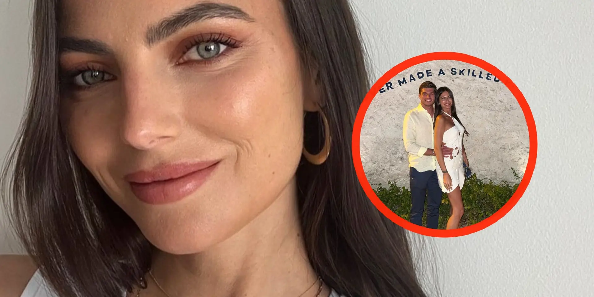 max verstappen pakt kelly piquet van achteren beet op zeldzame foto