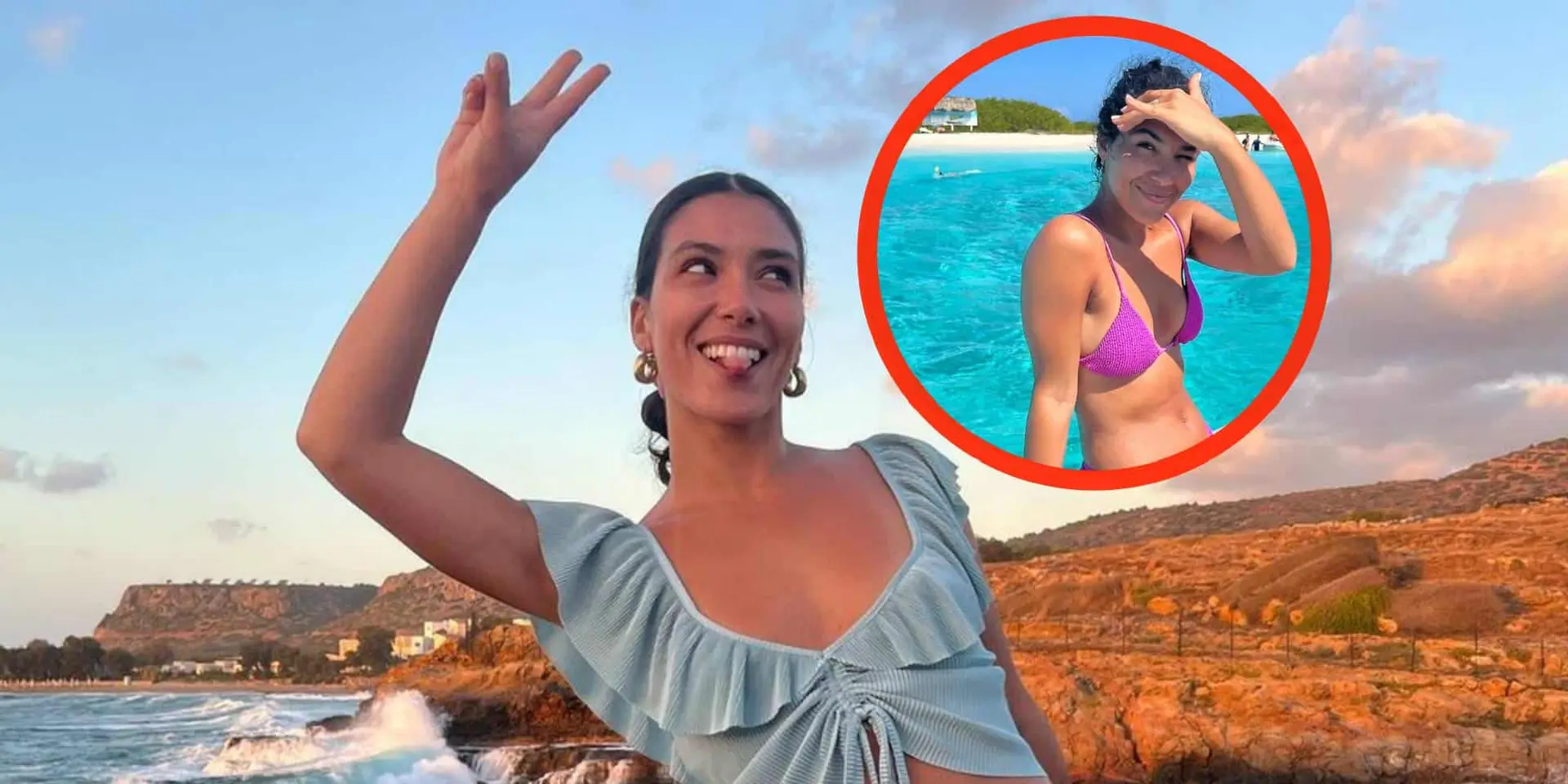 moise trustfull topje bikini water duik video foto