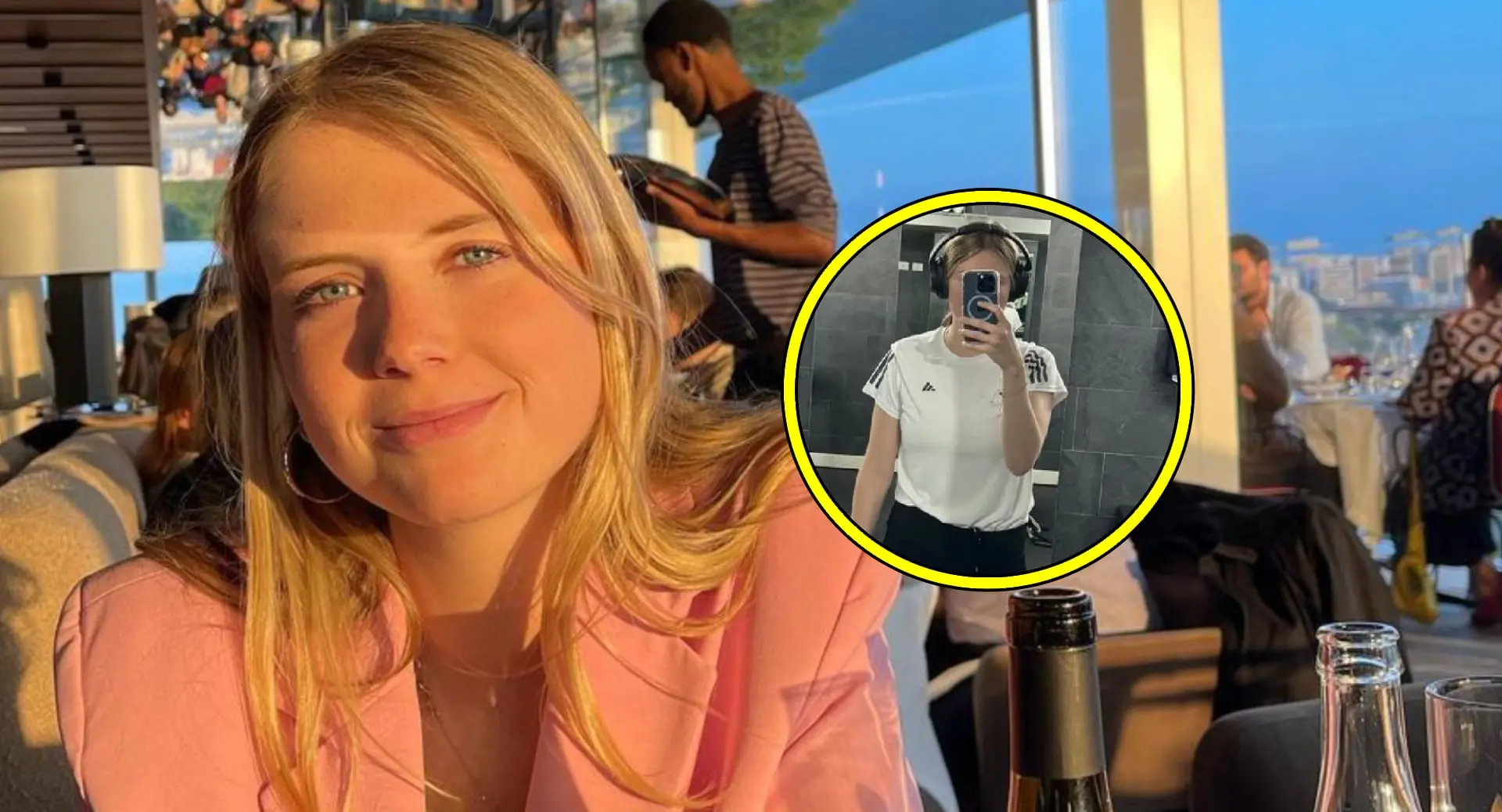 noa vahle sport in verlaten gym